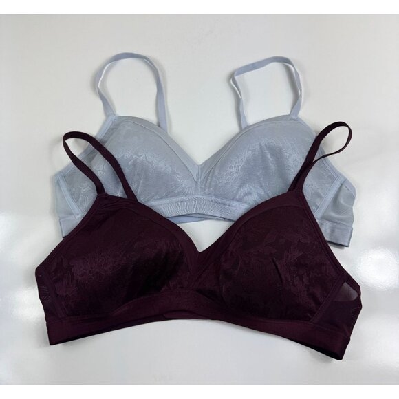 Soma Lightest Lift Wireless Bra 38B Lot of 2 Lightly Padded Convertible Bralette - Picture 1 of 12
